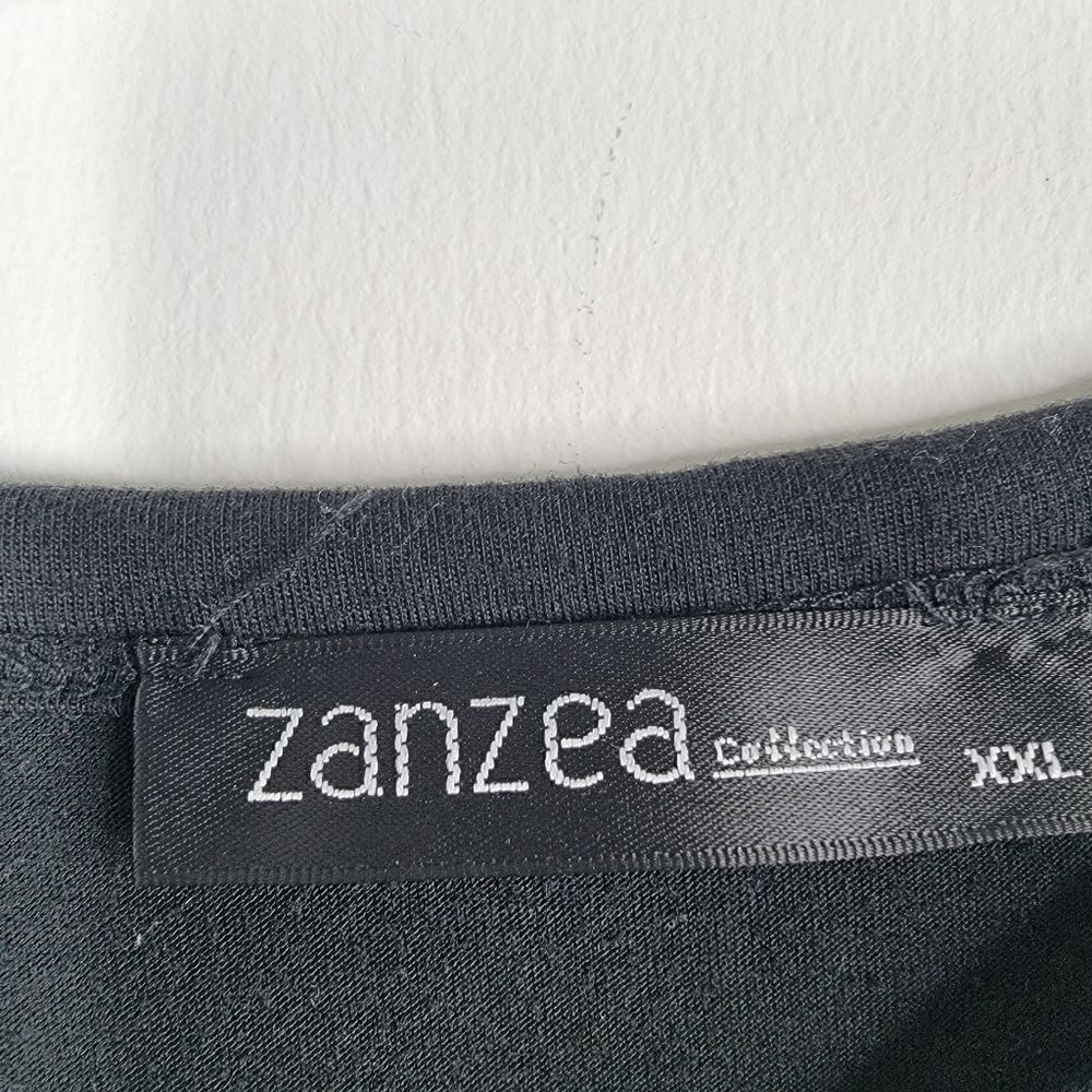 ZANZEA COLLECTION Choker V-Neck Short Sleeves Tshirt Dress Black Size XXL - Picture 3 of 5